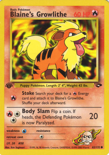 Growlithe Prices | Pokemon Card Prices