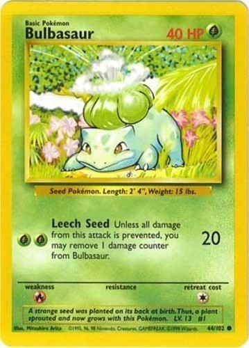 Pokemon Card bulbasaur 55/112 ex FireRed LeafGreen NM/M Holo Values - MAVIN