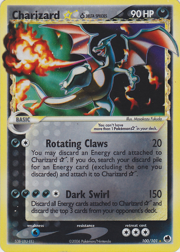 dark charizard pokemon card