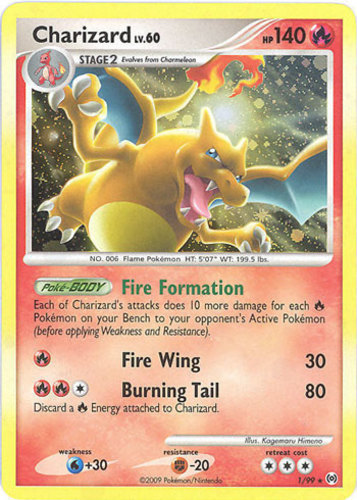 Charizard (20/149) (Cosmos Holo) (Blister Exclusive) [Black & White: B