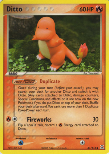 Ditto DS 36  Pokemon TCG POK Cards