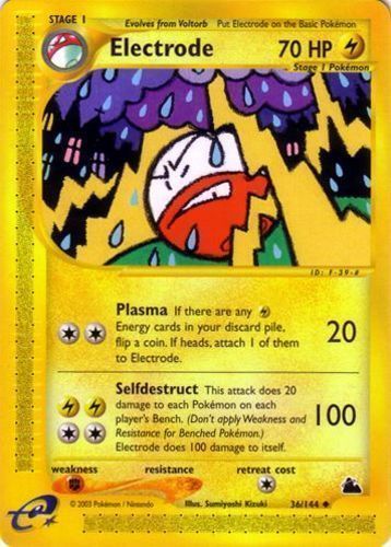 Mavin  Pokemon Cards: Electrode 36/100 & Voltorb 80/100 Stormfront  Evolution Set! NM