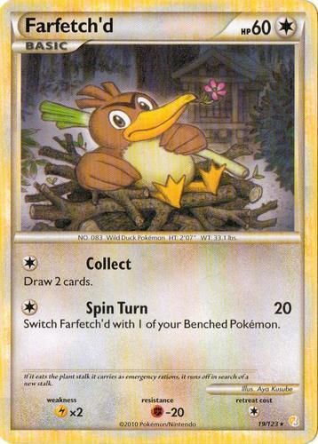 Mavin  Pokemon card EX Firered leafgreen FRLG Farfetch'd 23/112