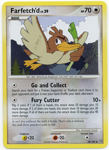 Mavin  Pokemon Farfetch'd 23/112 Fire Red and Leaf Green Rare