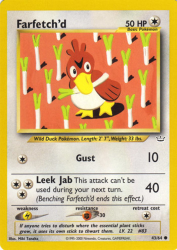 Farfetch'd (Stormfront 38/100) – TCG Collector