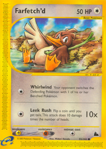 Mavin  Pokemon card EX Firered leafgreen FRLG Farfetch'd 23/112