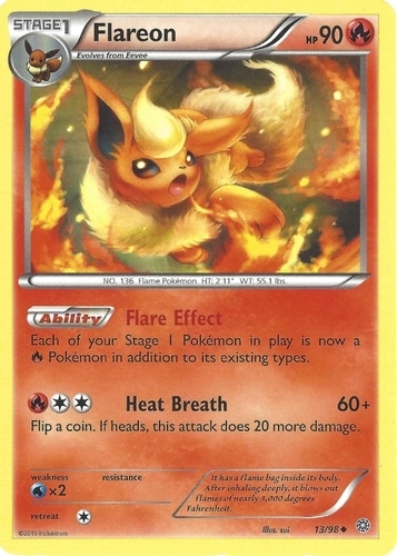 Flareon (shiny) EX Power Keepers