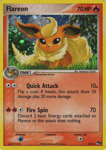 Flareon (shiny) EX Power Keepers