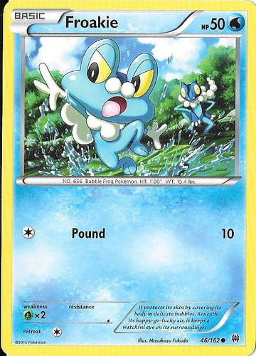 pokemon frogadier card