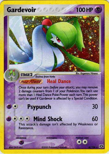  Pokemon - Gardevoir-EX (RC30) - Generations - Holo