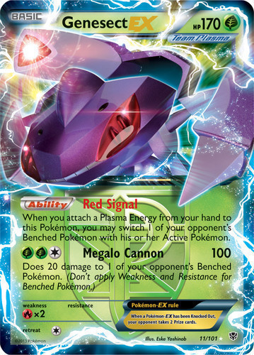 Genesect EX 120/124 Values - MAVIN