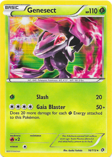 Check the actual price of your Genesect-EX 120/124 Pokemon card