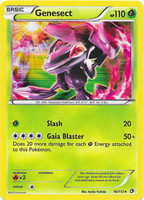 Genesect EX 11/101 Pokemon TCG Team Plasma 2013 Ultra Rare Card (LP).