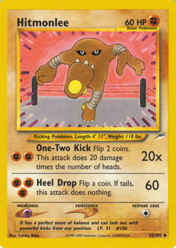 Hitmonlee Furious Fists 47/111 Values - MAVIN