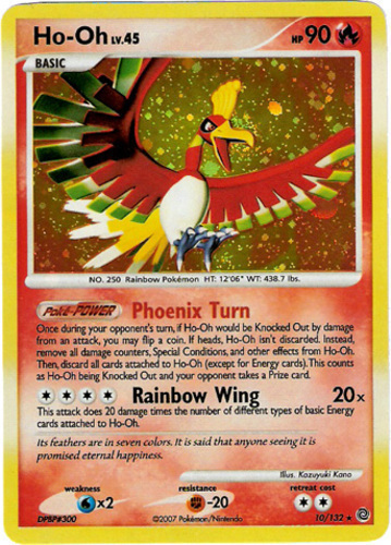 Check the actual price of your Ho-Oh HGSS01 Pokemon card
