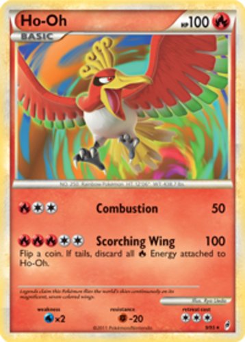 Check the actual price of your Ho-Oh HGSS01 Pokemon card