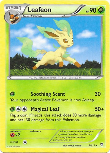 Leafeon Lv. X 99/100 - PSA 9 MINT - Majestic Dawn Pokem