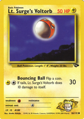 Voltorb (#47/168)  RedZone Card Game