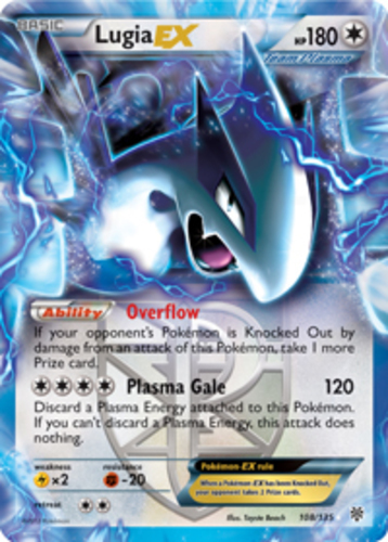 Carta Pokemon Lugia EX 68/98 Ultra Rare Ancient Origins Original Card