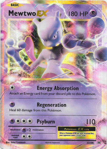 Mewtwo lv.x DP28 - Pokémon samlarkort