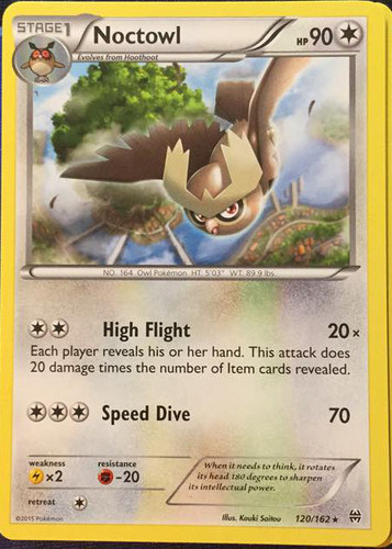 Pokemon Card - Diamond & Pearl 34/130 - NOCTOWL (rare):  -  Toys, Plush, Trading Cards, Action Figures & Games online retail store shop  sale