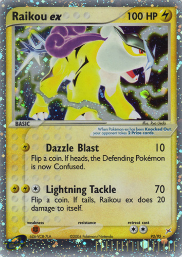 Raikou-EX · Dark Explorers (DEX) #38 ‹ PkmnCards  Pokemon cards, Cool  pokemon cards, Pokemon umbreon