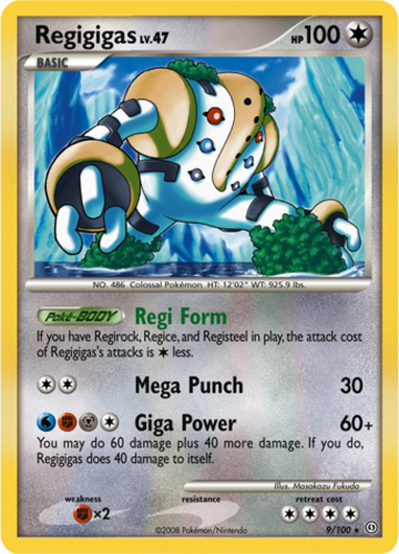 Check the actual price of your Regigigas 37/146 Pokemon card