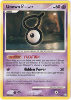 Pokemon Card Unown [A] LV.15 Diamond & Pearl 65/130 NEAR MINT Non-Holo  Uncommon!