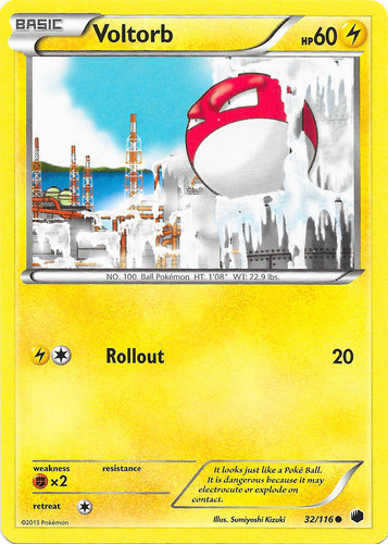 Voltorb (#47/168)  RedZone Card Game