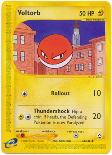 Voltorb (#47/168)  RedZone Card Game