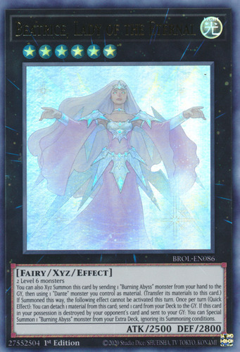 Beatrice Lady of the Eternal YuGiOh Card Prices