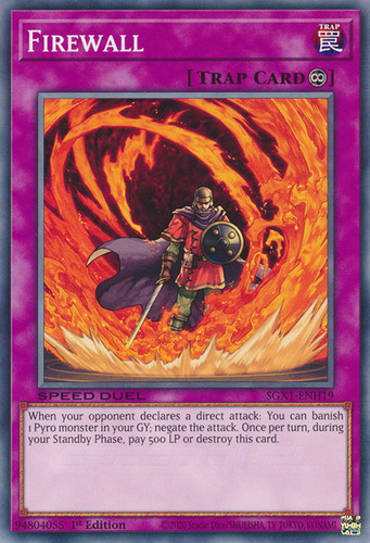 Firewall Yugioh Card Prices