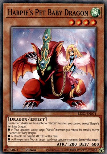 Harpie's Pet Baby Dragon : YuGiOh Card Prices