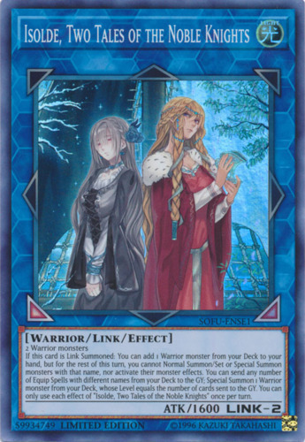 Isolde, Two Tales of the Noble Knights : YuGiOh Card Prices