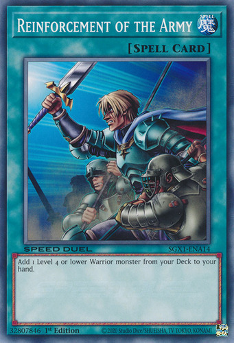 Reinforcement of the Army : YuGiOh Card Prices