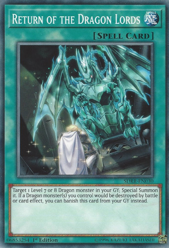 Return of the Dragon Lords : YuGiOh Card Prices