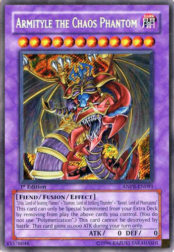 Lcgx- En211 - Legendary Collection 2-1st Edition Ultra Rare Yu-gi-oh! Armityle The Chaos Phantom 