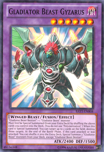 Gladiator Beast Gyzarus : YuGiOh Card Prices