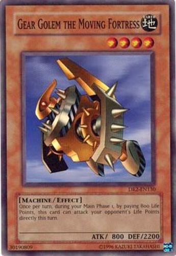 Yugioh! Gear Golem the Moving Fortress AST-018 Ultra Rare 1st Edition NM