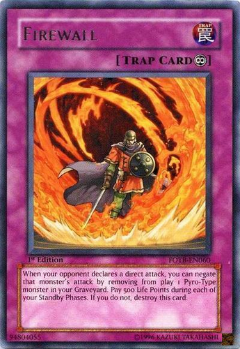Firewall Yugioh Card Prices