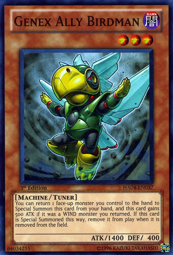 Genex Ally Birdman : YuGiOh Card Prices