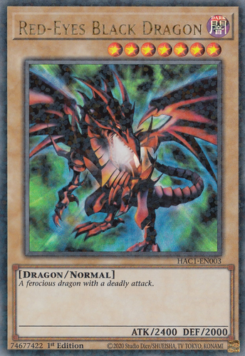 Red-Eyes Black Dragon : YuGiOh Card Prices