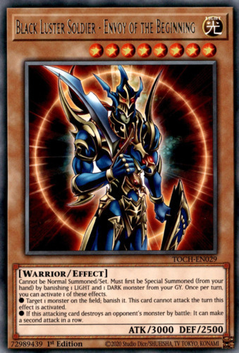 Black Luster Soldier - Envoy of the Beginning : YuGiOh Card Prices