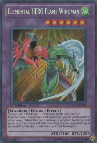 Elemental HERO Flame Wingman : YuGiOh Card Prices