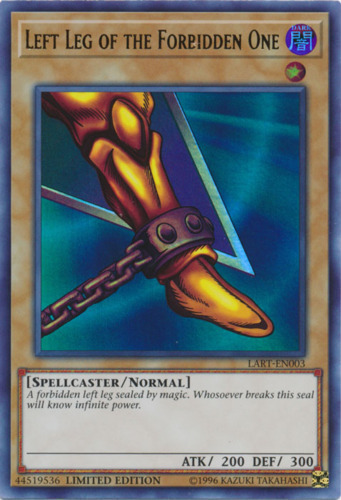 Left Leg of the Forbidden One : YuGiOh Card Prices