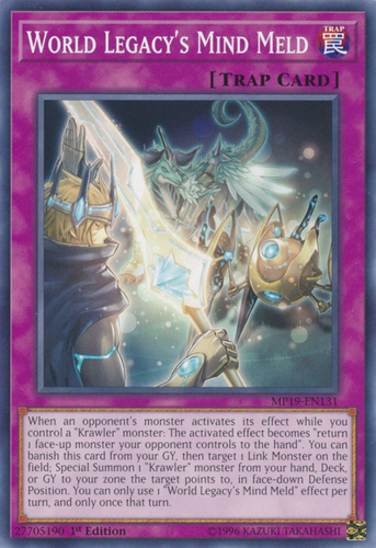 World Legacy's Mind Meld : YuGiOh Card Prices