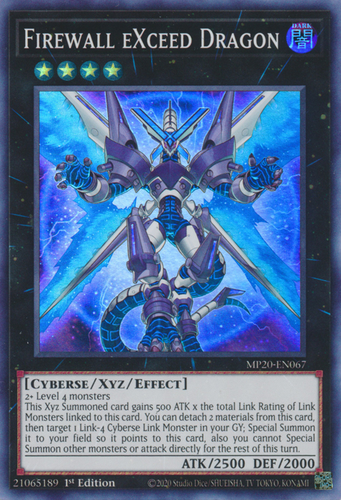 Firewall Exceed Dragon Yugioh Card Prices