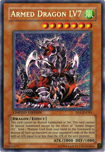 Armed Dragon LV7 : YuGiOh Card Prices