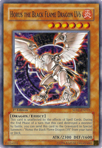 Horus the Black Flame Dragon LV6 : YuGiOh Card Prices