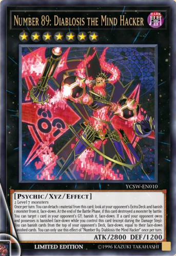 Number 89: Diablosis the Mind Hacker (New YCS Prize Card, full